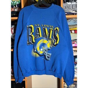 SOLD Vintage 90s NFL St. Louis LA Rams Sweater